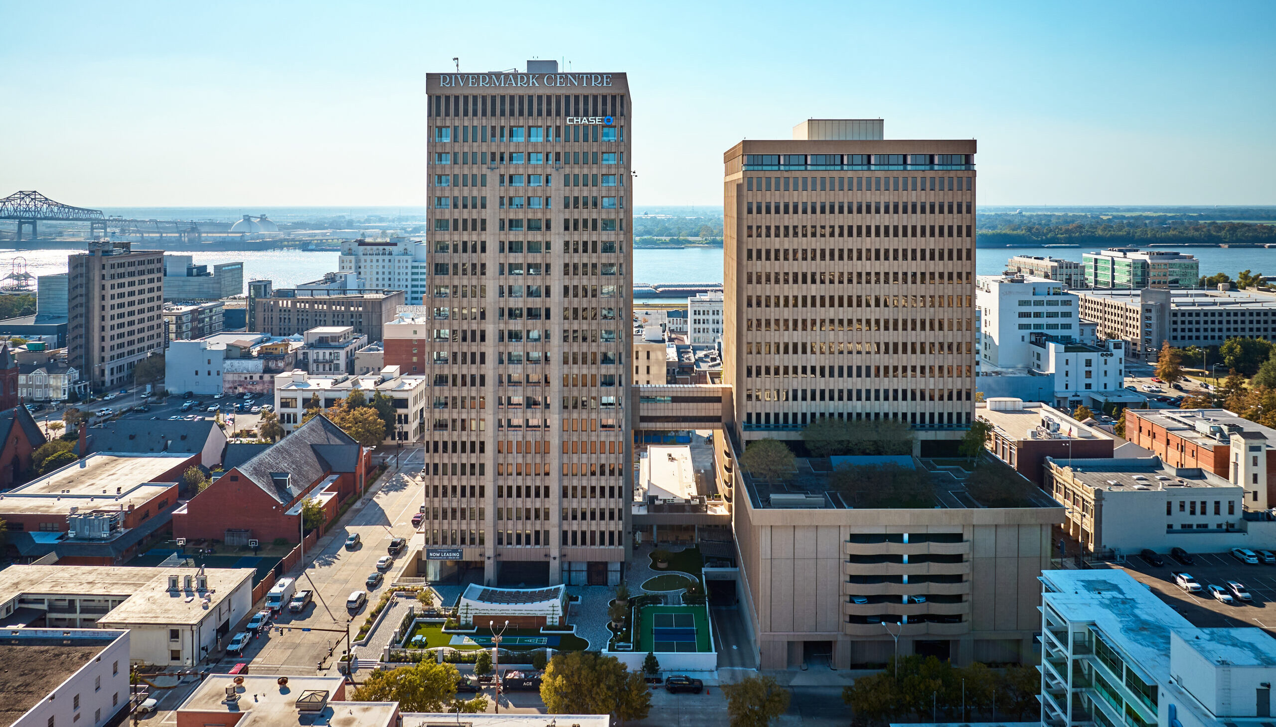 BRAF Office Building with the Baton Rouge Capital in the distance