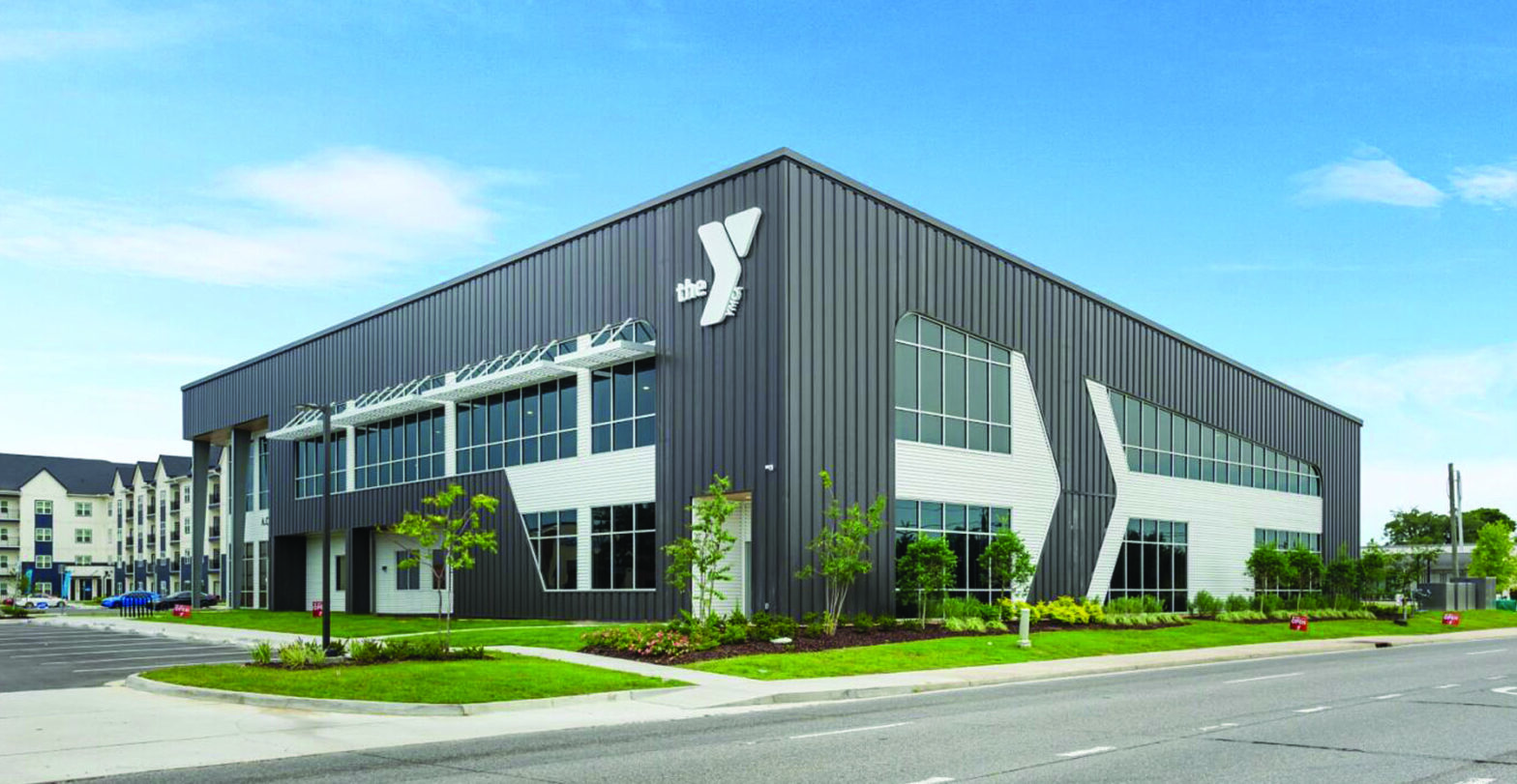 photo of the new YMCA