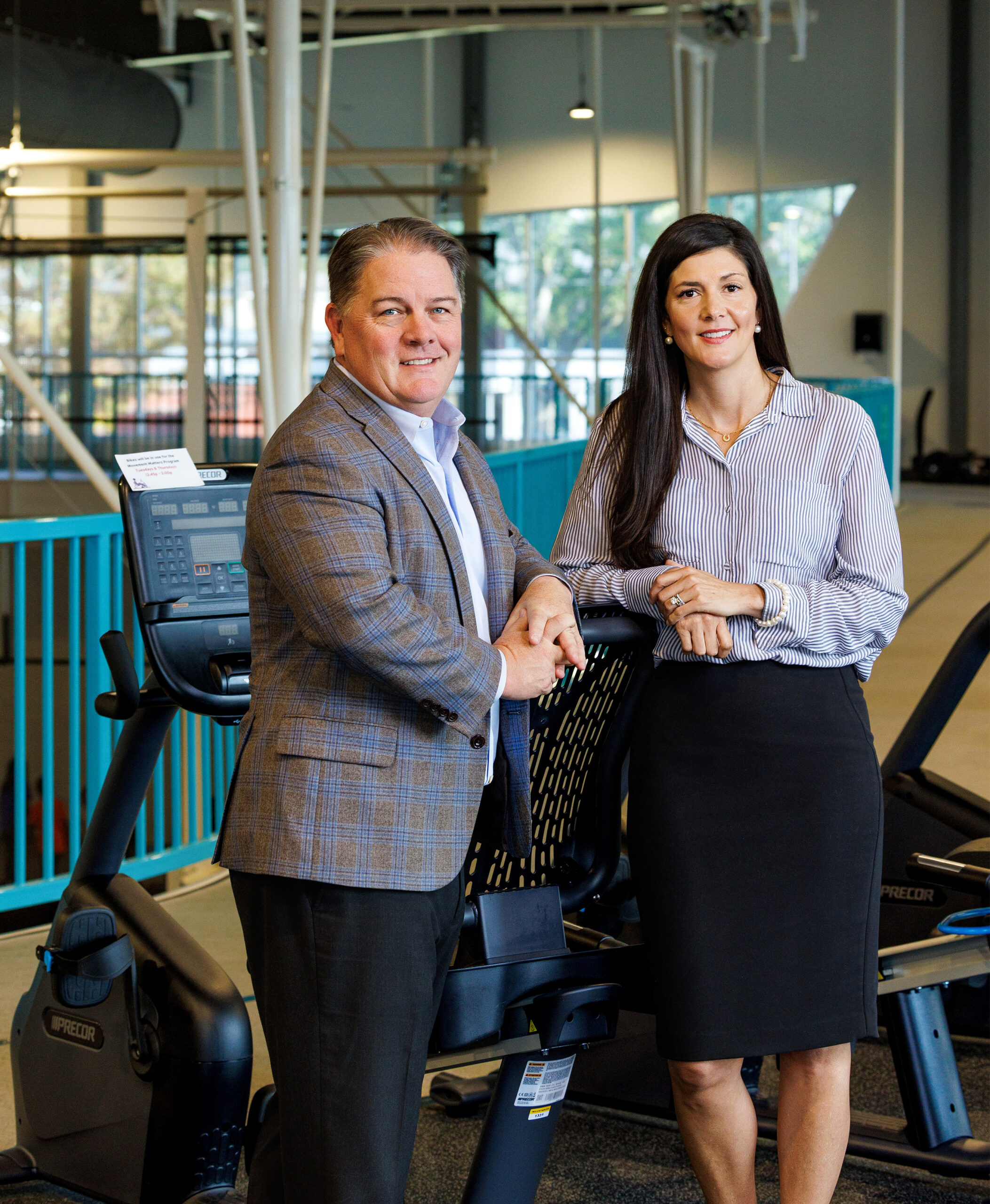 Sean Elliott and Amy Province